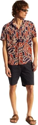 Camisa casual caballero cafe Next & Co modelo V527