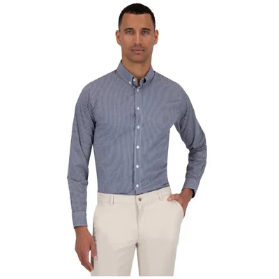 Camisa Classic Fit Cuadros Formens Manga Larga para Hombre