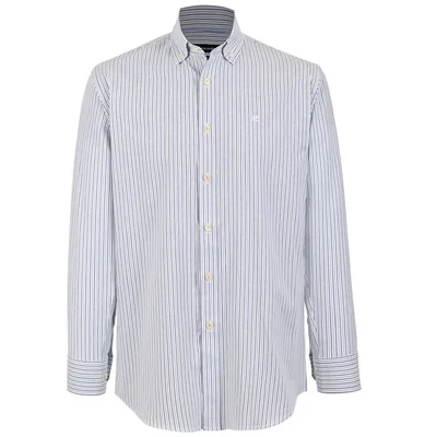 Camisa Regular Fit Verde Piere Cardin Manga Larga para Hombre