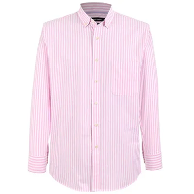 Camisa Regular Fit Rosa Pierre Cardin Manga Larga para Hombre