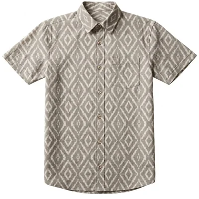 Camisa Beige Regular Fit G Candila New Collection Manga Corta para Hombre