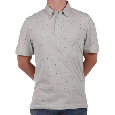 Playera Polo Algodón Diseño Moteado Casual Yale Hombre