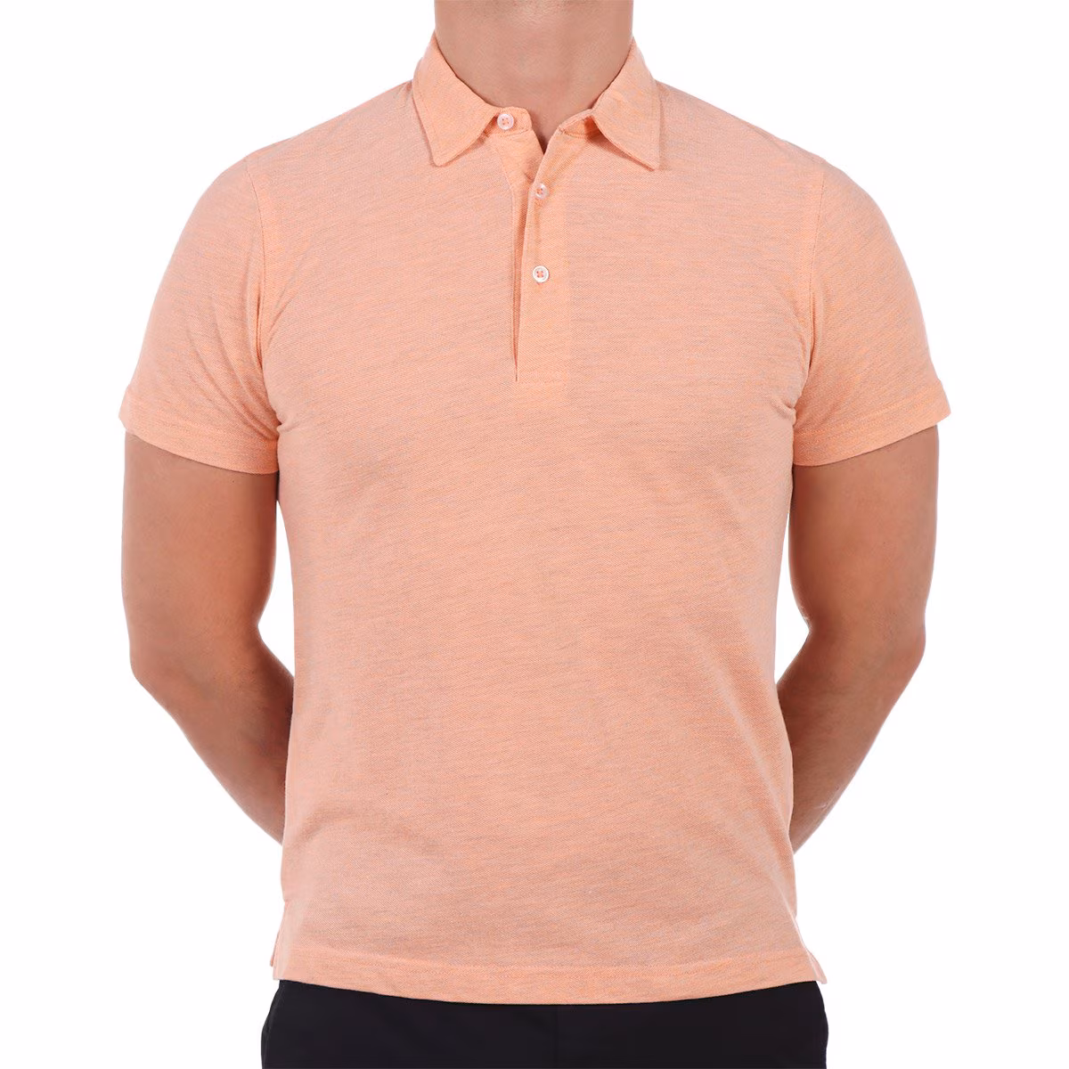 Playera Polo Slim Manga Corta Yale para Hombre