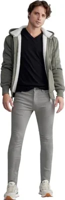 Jeans casual caballero verde olivo Next & Co modelo JUDE