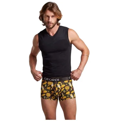 3 Pack Boxer de Algodón Geordi Full Estampado para Hombre