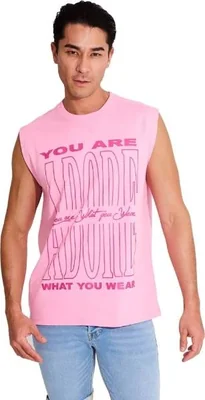 Playera casual caballero rosa Next & Co modelo TTDE