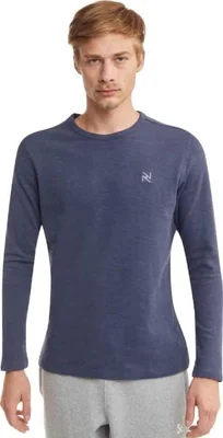 Playera casual caballero azul Next & Co modelo ASP1