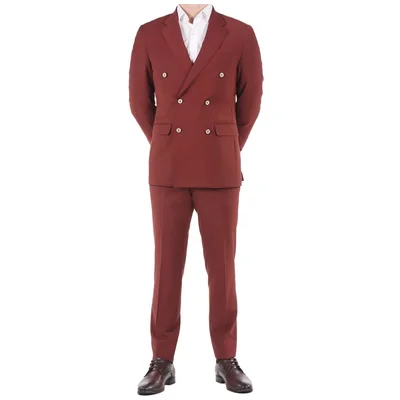 Traje Cruzado Modern Fit Lamberti para Hombre