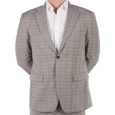 Saco de Cuadros Slim Fit Elegante Lmental para Hombre