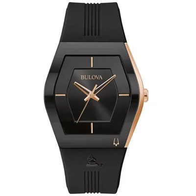 Reloj Bulova Negro para Hombre Modelo Elo 97A163