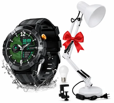 Smartwatch Reloj Inteligente Cubot C29 Resistente Al Agua 10m Llamadas Bluetooth Reloj Militar Negro Mesh