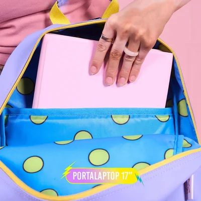 Mochila Rugrats Angelica Porta Laptop Nick 90s Yadatex