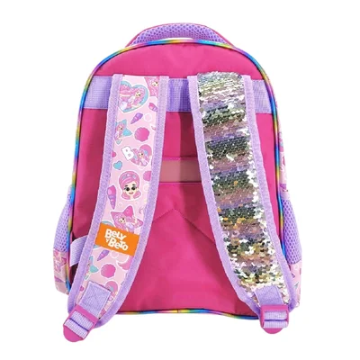 FM Mochila Chica Kinder Sirena Bely y Beto BE602K37BP