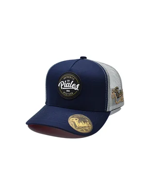 GORRA PIALES VINTAGE MARINO/ GRIS UNITALLA