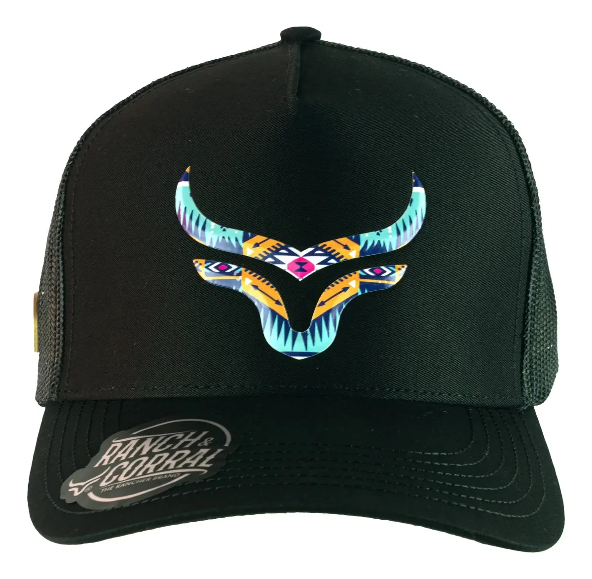 GORRA RANCH & CORRAL BASIC 02 NEGRO UNITALLA