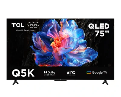 Pantalla Smart TV TCL QLED 75 Pulgadas Ultra HD 4K 75Q5K