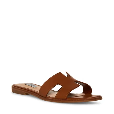 Sandalia Plana Hadyn Steve Madden Café para Mujer