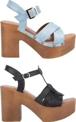 Kit 2 pares sandalia casual dama multicolor Sao Paulo modelo 3020