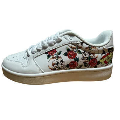 Tenis Ed Hardy para Dama Skull