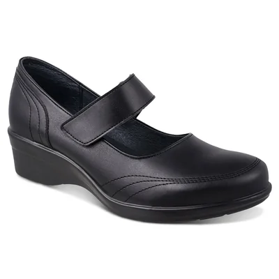 Zapato de Confort Dama QDi 2931 con Velcro Tipo Mary Jane