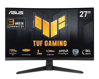 Monitor Gamer Asus TUF VG27VQ3B 27 Pulgadas FHD 180 Hz