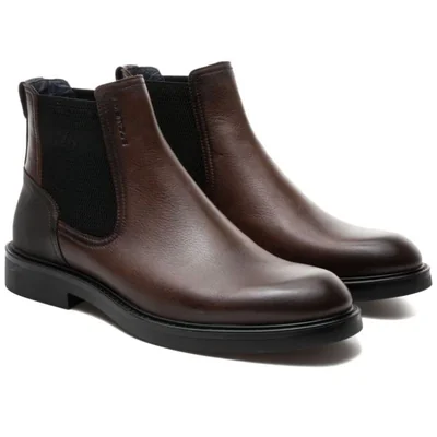 Bota Chelsea en Piel Ambitious Café para Hombre