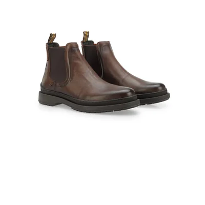Bota Chelsea en Piel Ambitious Café para Hombre