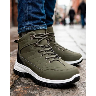 Botin Hombre Casual Verde Torrente 14704532