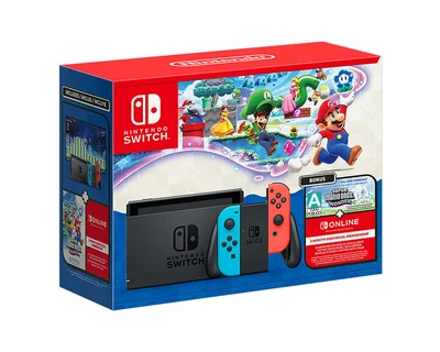 Consola Portátil Nintendo Switch 1.1 Negra 32 GB + Super Mario Wonder