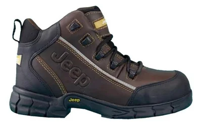 Bota Jeep Hombre Industrial Piel Con Casco, Dieléctrica 5101 28 Mx
