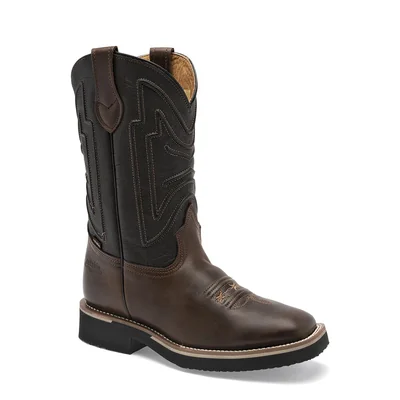 Establo Bota Vaquera Café Para Hombre Cod.141222