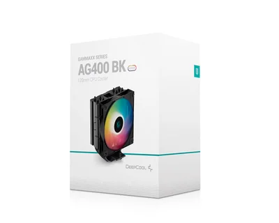 Disipador Deepcool Ag400 Bk Argb V2 Negro Lga1851/am5
