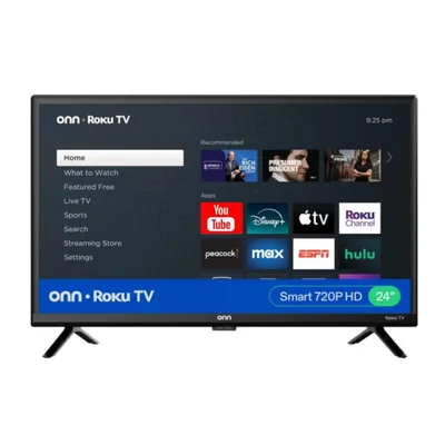 ONN Televisión de 24 Pulgadas Serie 1 Class HD 720P Pantalla LED Smart