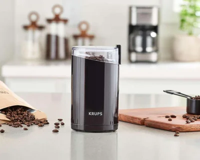 Molino Eléctrico de Café Krups F2034251 12 Tazas