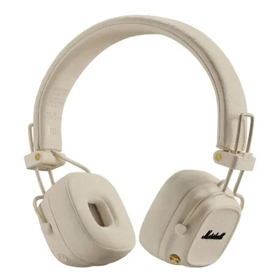 Audífonos Inalámbricos Marshall Major V Bluetooth Color Crema