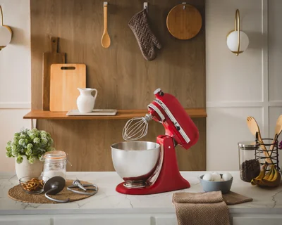Batidora de Pedestal Kitchenaid 10 Velocidades con 3 Accesorios