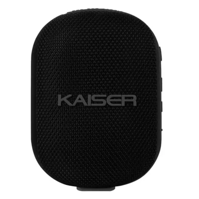 Bocina Portatil Kaiser KBL 3002BK Bluetooth 15W RMS Negro Gris