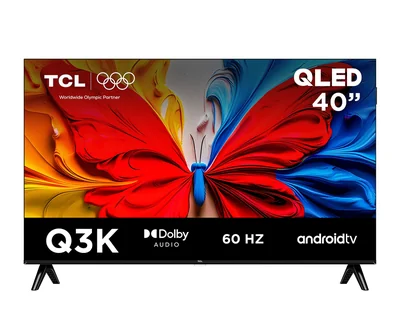 Pantalla Smart TV TCL QLED 40 Pulgadas HD 40Q3K