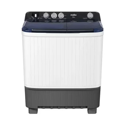 Lavadora Semiautomática Mabe 16 Kg Doble Tina Blanco