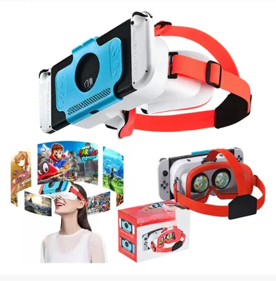 Gafas 3d De Realidad Virtual Para Nintendo Switch Modelo Blanco