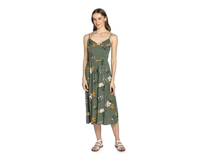 Vestido 18 Forever Casual con Tirantes Estampado Floral para Mujer