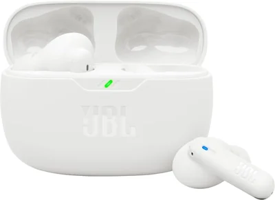 Audifonos Inalámbricos JBL Vibe Beam 2 Color Blanco