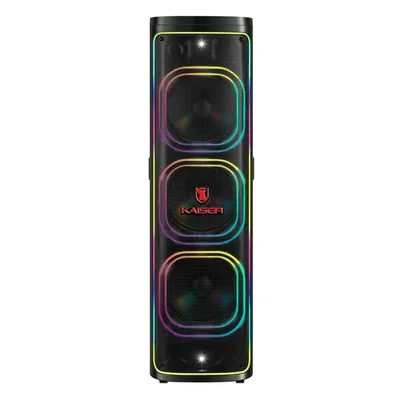 Bafle Kaiser KSB 4226 3X12 pulgadas Luces Led 170W Bluetooth ORTY