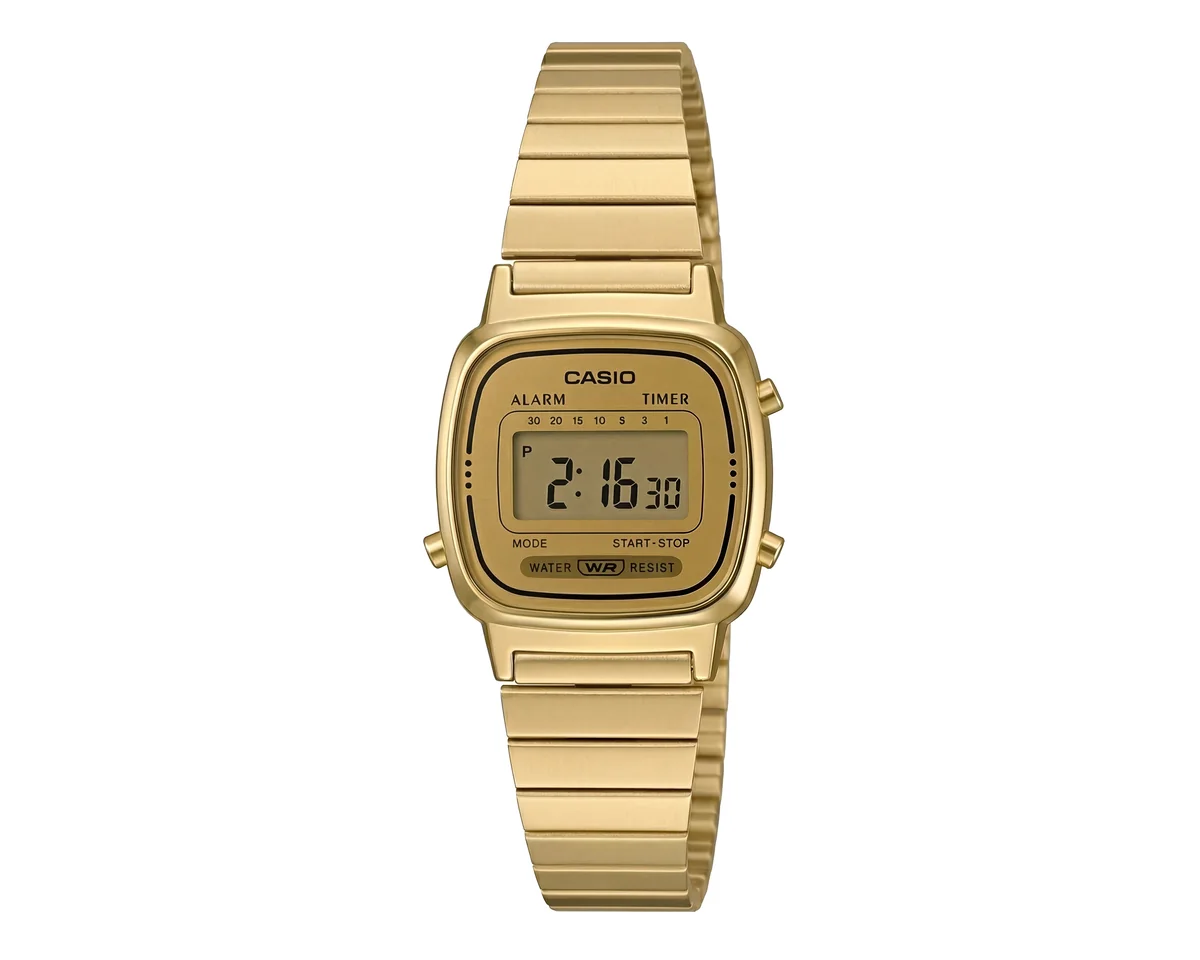 Reloj para Mujer Casio LA670WGA-9VT Dorado