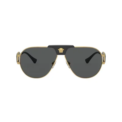 Lentes de Sol Versace Oro para Hombre