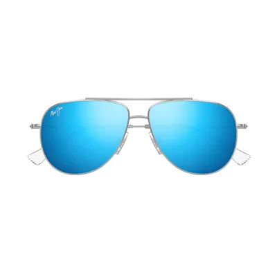Lentes de Sol Maui Jim Plata Unisex