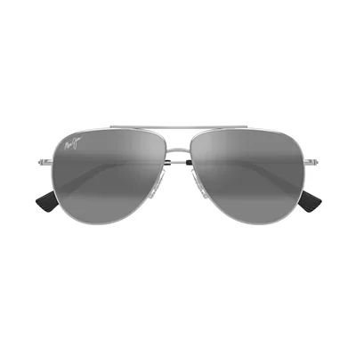 Lentes de Sol Maui Jim Plata Unisex