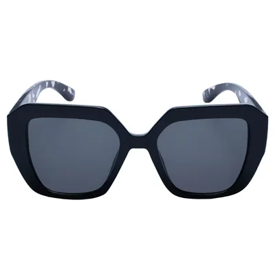 Lentes de Sol Hexagonales Mossimo Negro para Mujer