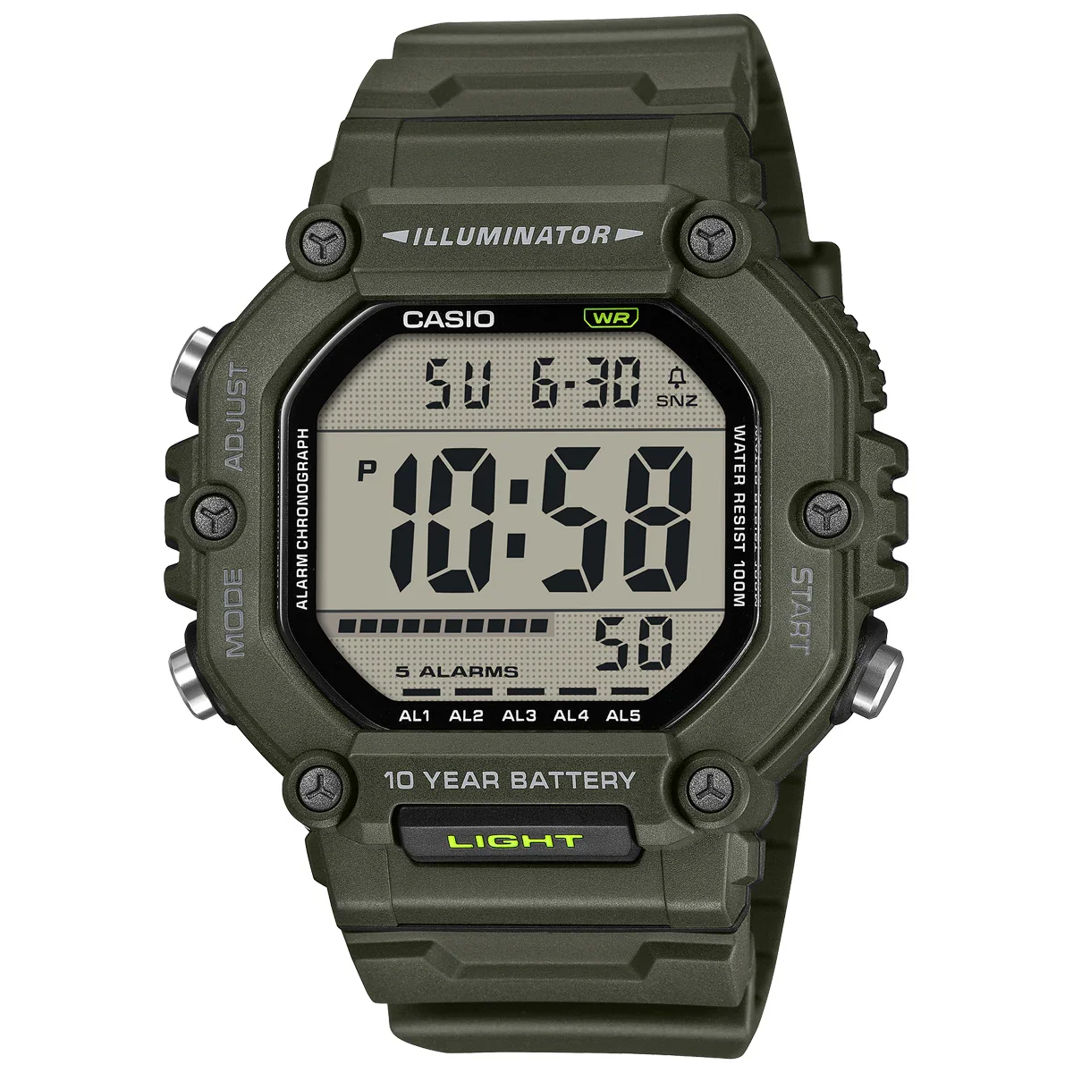 Reloj Casio Ae-1600hx-3avcf para Caballero