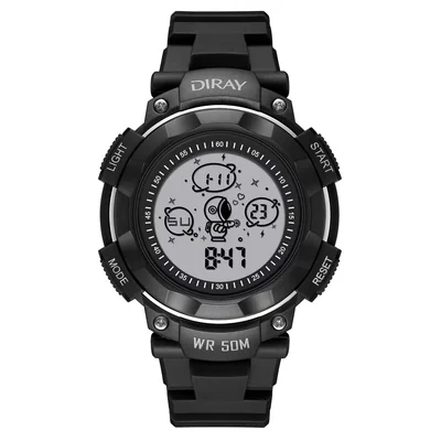 Reloj de Pulsera Diray Negro para Caballero